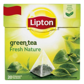 Lip­ton Green tea fresh na­tu­r, 20 stuks