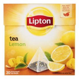 Lip­ton Black tea le­mon, 20 stuks