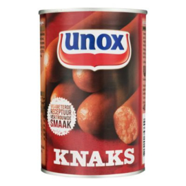 Unox worst Knaks, blik 400 gr.