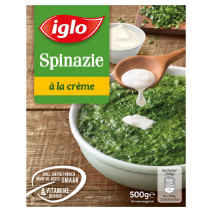 Iglo Spinazie a la creme , 500 gr.