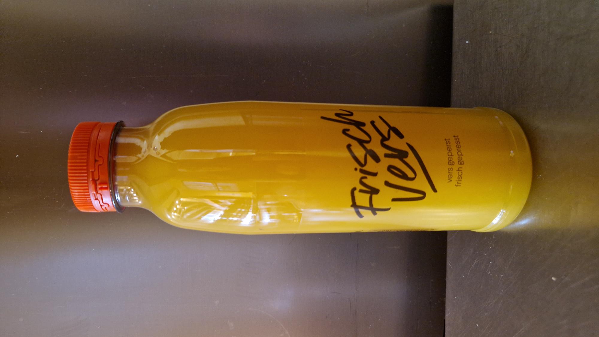 Versgeperst jus d'orange, 500 ml (2 personen)