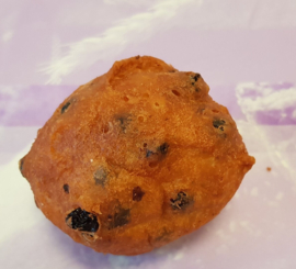 Oliebol met krenten