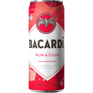Bacardi Rum & Cola, blikje