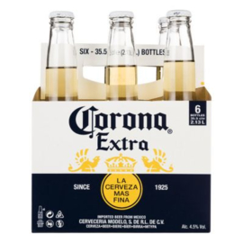 Corona Extra, 6 x 35,5 cl.