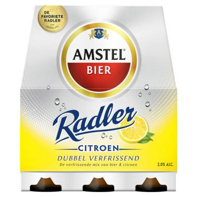 Amstel Radler citroen, 6 x 30 cl.