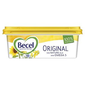 Becel Margarine Original, kuipje 250 gr.