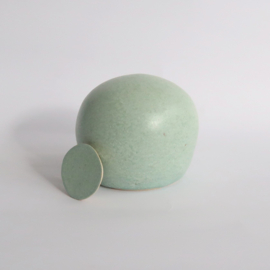 Mini urn | aquamarijn