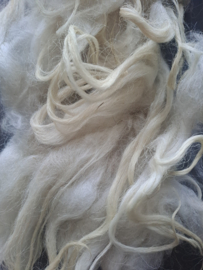 Drentsheideschaap wol, gewassen 25 gram