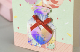 3D cadeaukaartje met envelop | Sweetie for you