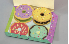 3D cadeaukaartje met envelop | Donut-Especially for you