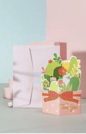 3D cadeaukaartje met envelop | Happy Birthday!