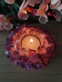Amethist sfeerlicht houder