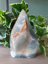 Blauwe Aragoniet (met onyx) vlam - nr. 2