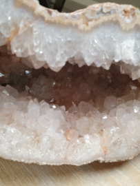 Bergkristal met agaatgeode - nr. 2
