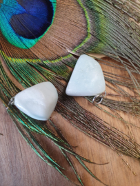 Larimar (chinese) / blauwe aragoniet hanger
