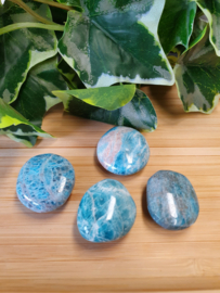 Apatiet blauw zaksteen