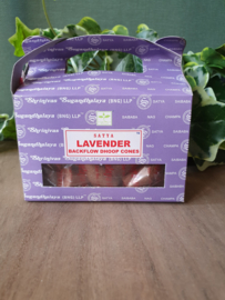 Lavendel backflow wierookkegels