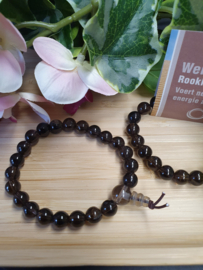 Rookkwarts armband met kaartje