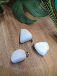 Larimar (chinese) / blauwe aragoniet hanger