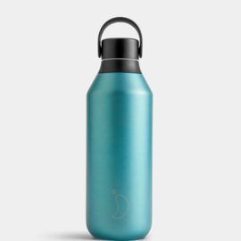 Chilly's S2 Bottle 500ml Matte Metallic Atlantis