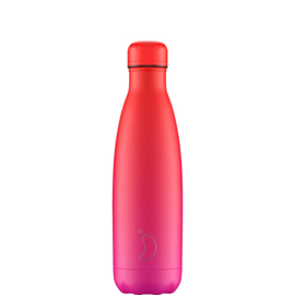 Chilly's Bottle Gradient Hot Pink 500ml