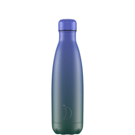 Chilly's Bottle Gradient Green Blue 500ml