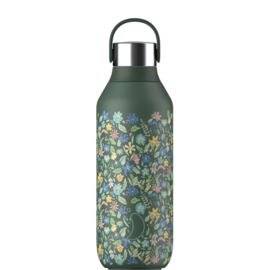 Chilly's S2 Bottle 500ml Liberty Sprigs Green
