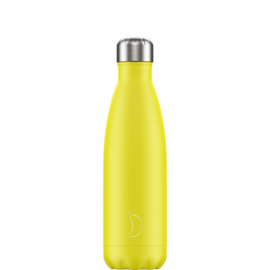 Chilly's Bottle Neon Yellow 500ml