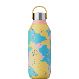 Chilly's S2 Bottle 500ml Camo Yellow