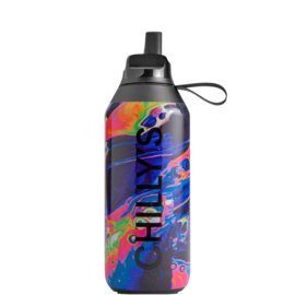 Chilly's S2 Sports Bottle Flip 500ml Neon Galaxy