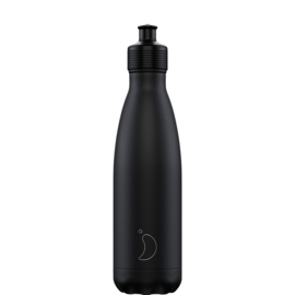 Chilly's Bottle Black Sport 500ml