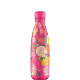 Chilly's Bottle Pink Pompoms 500ml