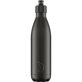 Chilly's Bottle All Black Sport 750ml