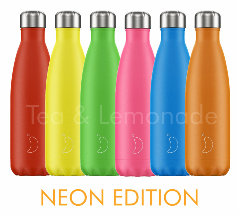 Chilly's Bottle Neon Orange 500ml