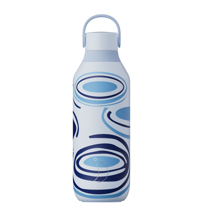 Chilly's S2 Bottle 500ml HOS Blue Klein Hockney