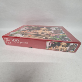 Jumbo 500 puzzel - ontmoeting op de veranda