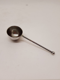 Coffee scoop silver plated A.H.