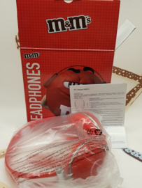 M&M Headphones new red