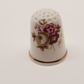 Floral Porcelain Thimble