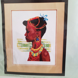 African Pako cross stitch kit