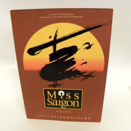 Miss Saigon Souvenir-Broschüre und Plastiktüte