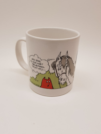 Tasse Jan Kruis mit Text