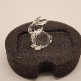 Swarovski Silver Crystal Hare mini with box