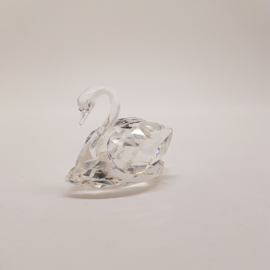 Swarovski Silver Crystal Zwaan met doos en certificaat