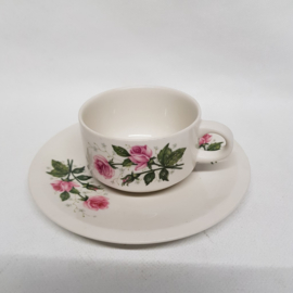 Cup and saucer 1970s