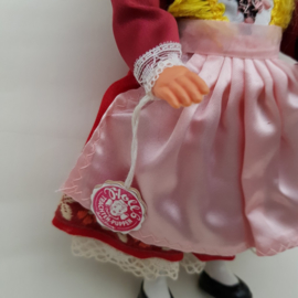 Doll's Trachten costumes doll Eifel 60s