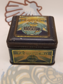 Teedose Spanisch Antik Te Quiero