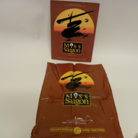 Miss Saigon Souvenir brochure and plastic bag