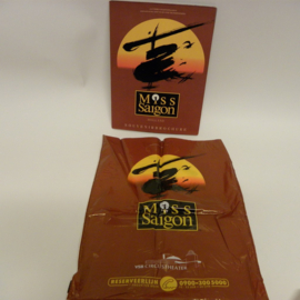 Miss Saigon Souvenir-Broschüre und Plastiktüte