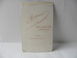 Antikes Porträtfoto von Barras aus Lüttich